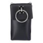 Blue Banana Faux Leather Ring Bag (Black) | Alternative Handbags