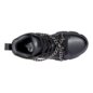 Bleeding Heart Skull Chain Trainers (Black) | Alternative Footwear