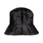 Blue Banana Fluffy Bucket Hat (Black) | Alternative Accessories