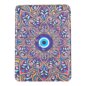 Specchio da trucco compatto pieghevole (Mandala Eye Orange) | Lenti a contatto colorate