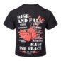 The Offspring Arrow Heart Crop-T-Shirt (Schwarz) | Kurze Band-T-Shirts