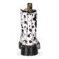 Dr Martens 1460 Bex Dalmatian Hair-On Leather Boots (Black/Cream) | Dr Martens Boots