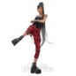 Banned Nocturne Buckle Trousers (Black/Red) | Alternative Fashion, Goth Clothing