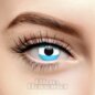 Blau/Weiße Kontaktlinsen mit argentinischer Flagge (30 Tage) | Coloured Contacts
