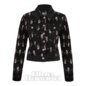 Hell Bunny The Lover Jacke (Schwarz)