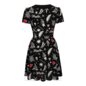 Hell Bunny Leah Mini Dress (Black) | Alternative Mini Dresses