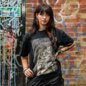 Blue Banana Sugar Skull T-Shirt (Black) | Printed T-Shirts