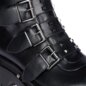 Bleeding Heart Buckle Boots (Black) | Alternative Footwear