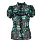 Hell Bunny Medea Blouse (Black) | Blue Banana