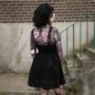 Killstar Juniper's Ballad Underbust Mini Dress (Black) | Killstar Clothing