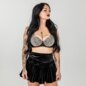 Poizon Industries Cone Spike Studded Bra Top, Alternative Clothing