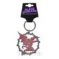 Official Black Sabbath Dämon Schlüsselanhänger (Silber/Rot) | Blue Banana