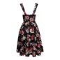 Hell Bunny Yuna Midi Dress (Black) | Alternative Dress, Gothic Clothing