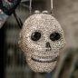 Blue Banana Crystal Skull Bag (Silver) | Alternative Handbags