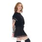Jawbreaker Oversized Cat Knit Top (Black) | Alternative Fashion, Goth Clothing