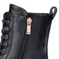 Bleeding Heart 15-Eye Boots (Black) | Alternative Footwear