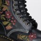 Dr Martens 1460 Floral Wanama Boot (Black) | Autumnal Footwear