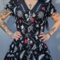 Hell Bunny Leah Mini Dress (Black) | Alternative Mini Dresses