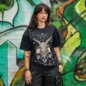Blue Banana Ram & Skulls T-Shirt (Black) | Printed T-Shirts