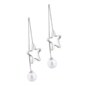 Blue Banana Star Rim Earrings (Silver) | Gothic Earrings