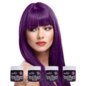 Tinte capilar de La Riche Directions Pack de 4 botes (Plum Purpled - rojo pintura)