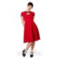 Hell Bunny Casey Dress (Red) | Alternative Dress, Gothic Clothing
