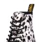 Dr Martens 1460 Bex Dalmatian Hair-On Leather Boots (Black/Cream) | Dr Martens Boots