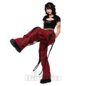 Hell Bunny Nihilist Trousers (Red) | Blue Banana