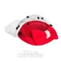 Cappello Fascinator Judy Banned (Rosso)