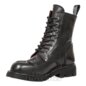 New Rock M.NEWMILI118-S1 Mili Embroidered Demi-Bottes (Noir)