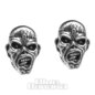 Alchemy Rocks Iron Maiden Eddie Head Stud Earrings (Pewter)