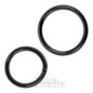 Blue Banana Surgical Steel 1.2mm Hinged Segment Ring (Black)