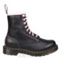 Dr Martens 1460 Virginia Boots (Black/Chalk Pink)