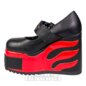 Chaussures À Plat-Forme Lamoda New Me (Noir/Rouge)