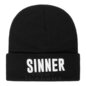 Blue Banana Sinner Beanie Mütze (Schwarz)