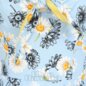 Hell Bunny Daisy Floral Mid Kleid (Blau)