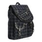 Banned Yamy Tartan Backpack (Grey)