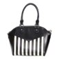 Banned Lost Soul Stripe Handbag - Gothic Bags| Blue Banana UK