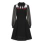 Hell Bunny Tallulah Midi Robe (Noir)