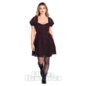 Hell Bunny Clarice Mini Kleid (Schwarz)