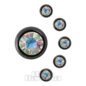 Blue Banana Black Titanium 5mm Jewel Ball (AB)