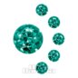 Blue Banana Body Piercing Zircon 5mm (Durchmesser) Glitter Glitzer Ball (Blau) Passt 1.6mm (Breite) Bar Oder Labret