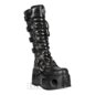 Stivali Con Plateau New Rock M.272-S2 Space High (Nero)