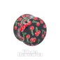 Blue Banana Piercing Ecarteur Style Plug Cerise (Noir/Rouge)