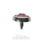 Blue Banana Surgical Steel 5mm Dermal Top (Rose)