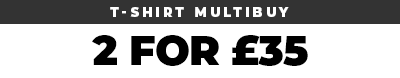 2 For £35 T Shirt Multibuy