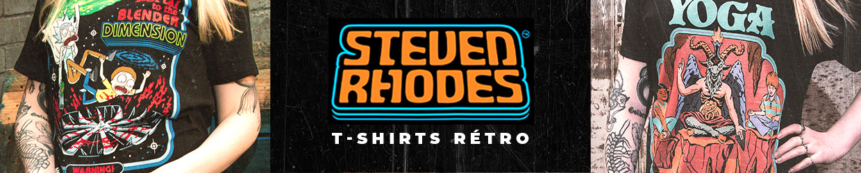 T-shirts rétro Steven Rhodes