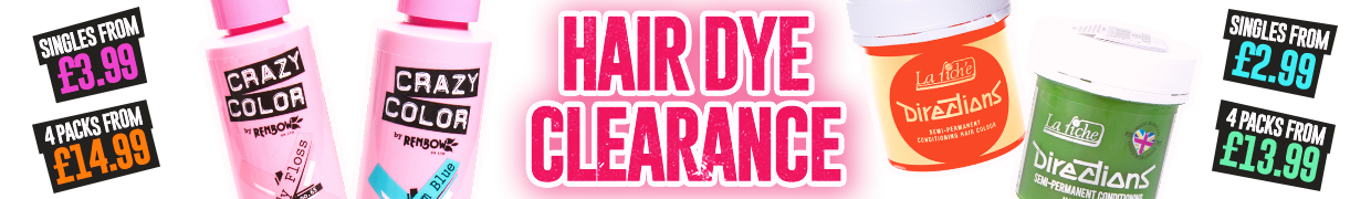 Product Header Hair Dye Clearance