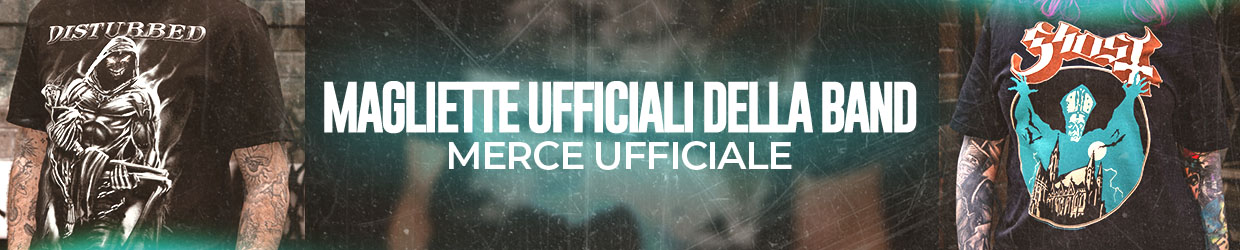 Magliette ufficiali della band