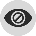 Blind Contact Lens Effect